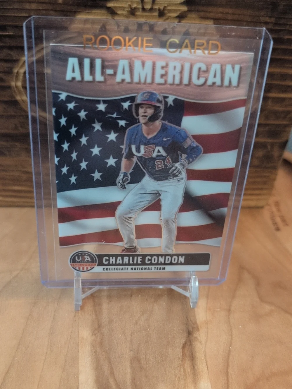 2026 Team USA Charlie Condon All-American Rookie Card Rockies